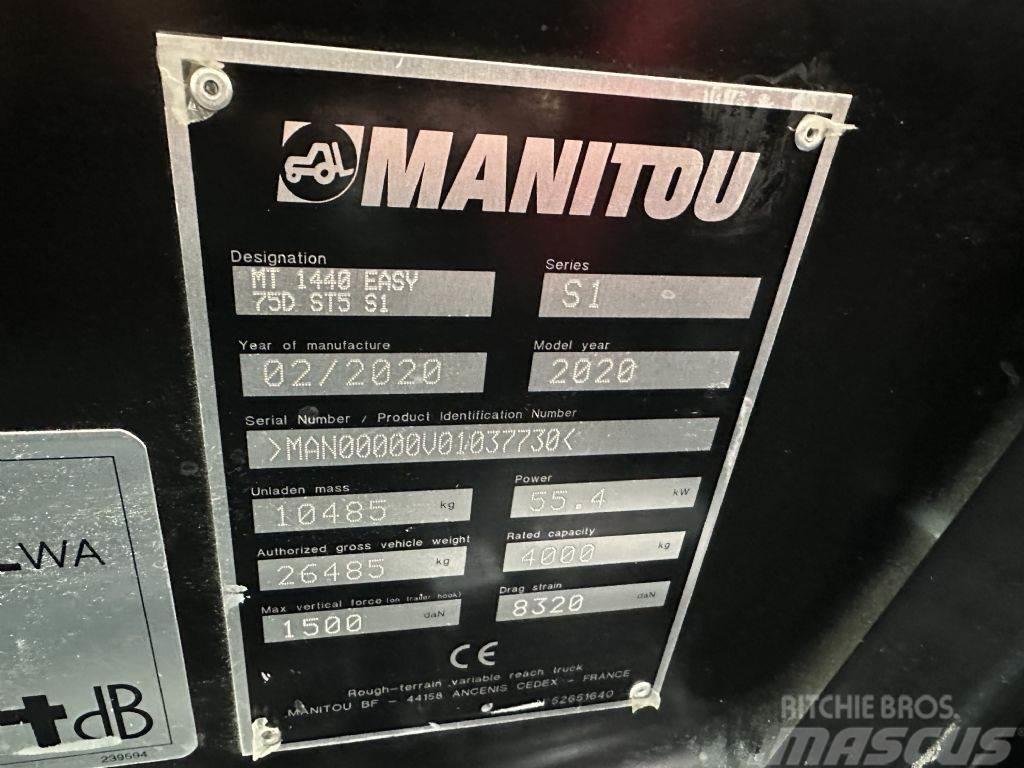 Manitou MT 1440 EASY - TOP ZUSTAND !! Teleskopski viličarji