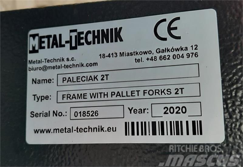 Metal-Technik Paleciak 2T Vilice