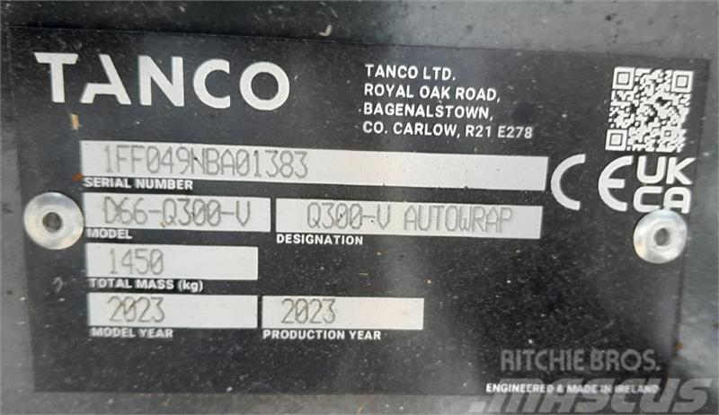 Tanco Q300-V Autowrap Stroji za zavijanje
