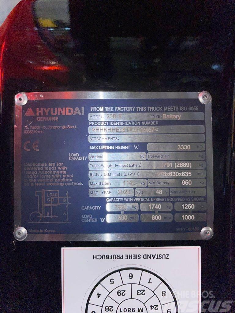 Hyundai 20B-9 Električni viličarji