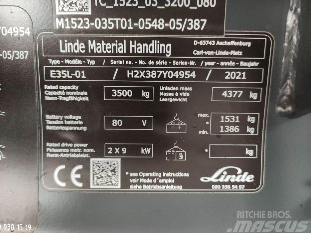 Linde E35L-01-387 Električni viličarji