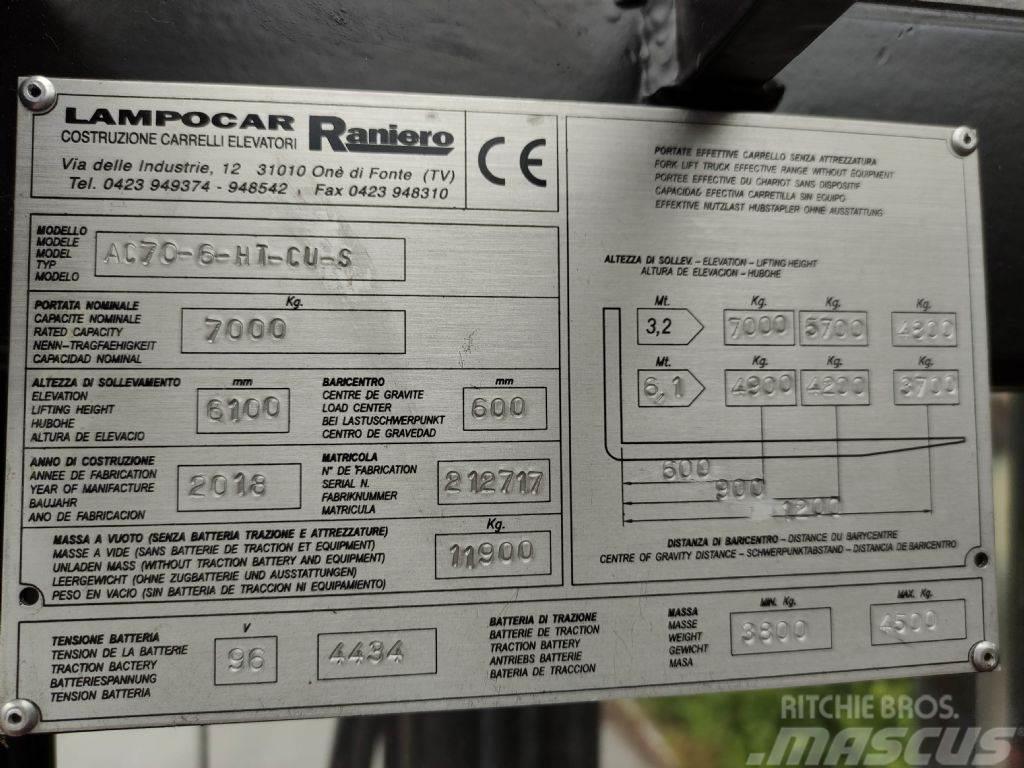  Raniero AC70-6-HT-CU-S Električni viličarji